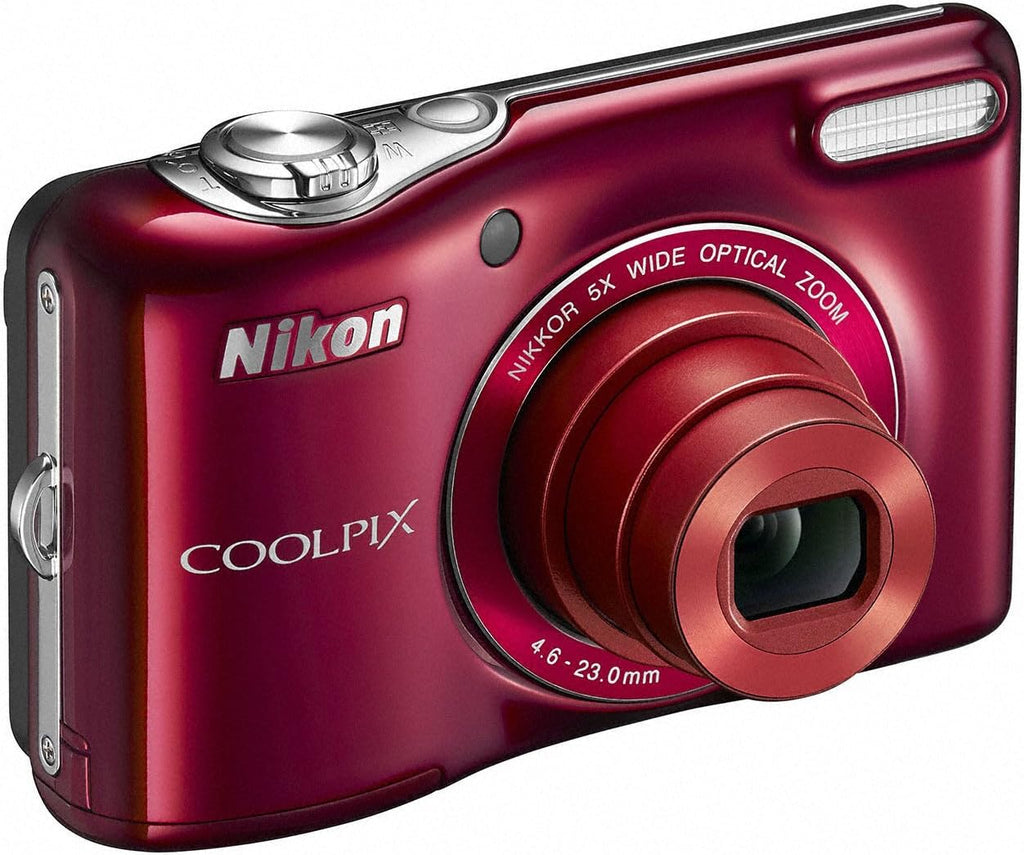 Nikon Digital Camera COOLPIX L30 5 Times Zoom Dry Cell Type red L30RD 20,050,000 Pixels