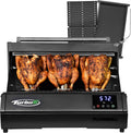 Turbo E XL Electric Grill, 1700W Infrared, Warming Rack and Probe, Apartment Friendly