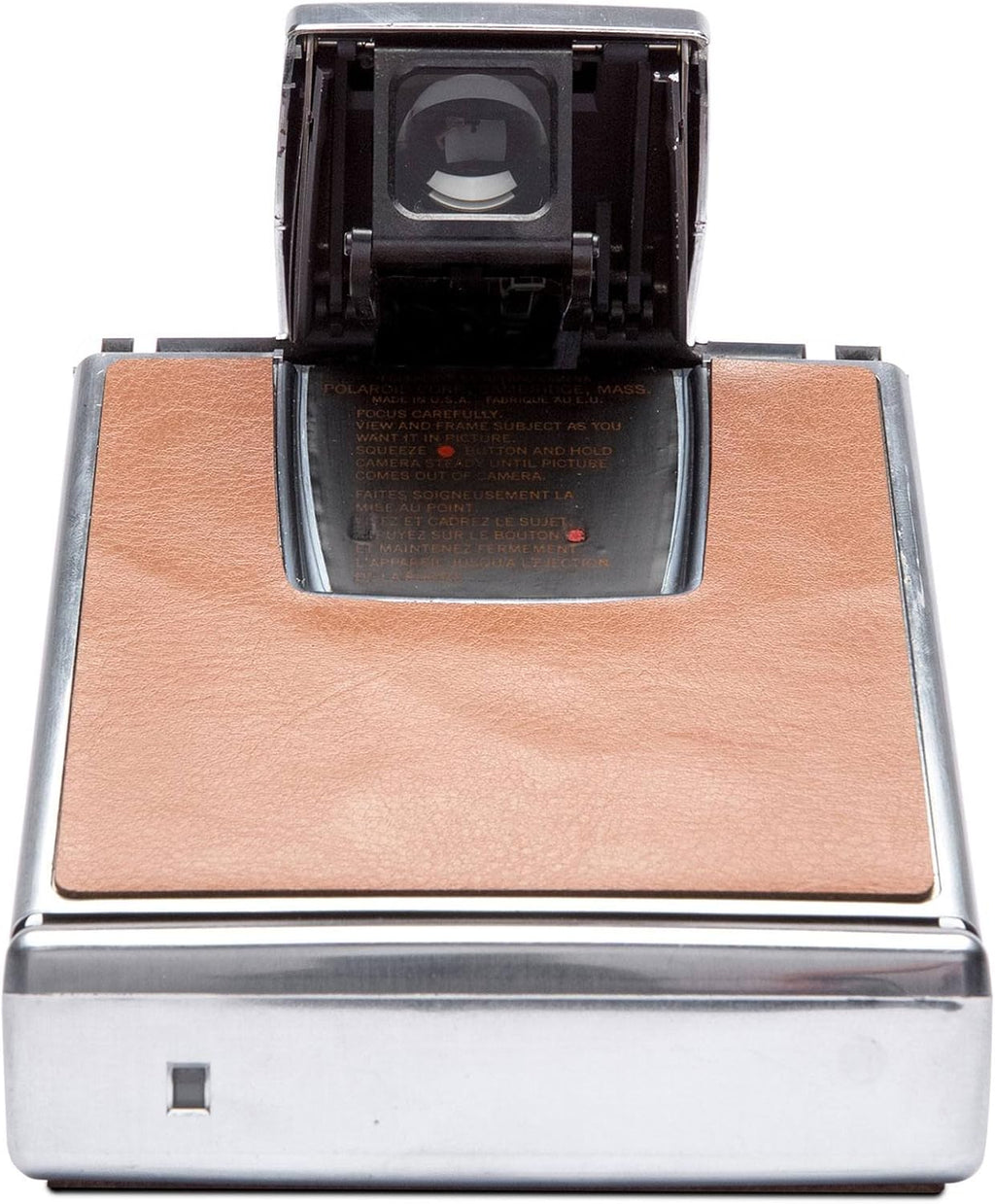 Polaroid Originals 4695 SX-70 Camera, Silver, Brown