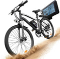 Electric Bike - Electric Bike for Adults, 1500w/1000W/750W Peak Motor, Up to 55 Miles, 20MPH EBike, 26'' Tires Lightweight E Bike for Commuting Mountain Road Sand