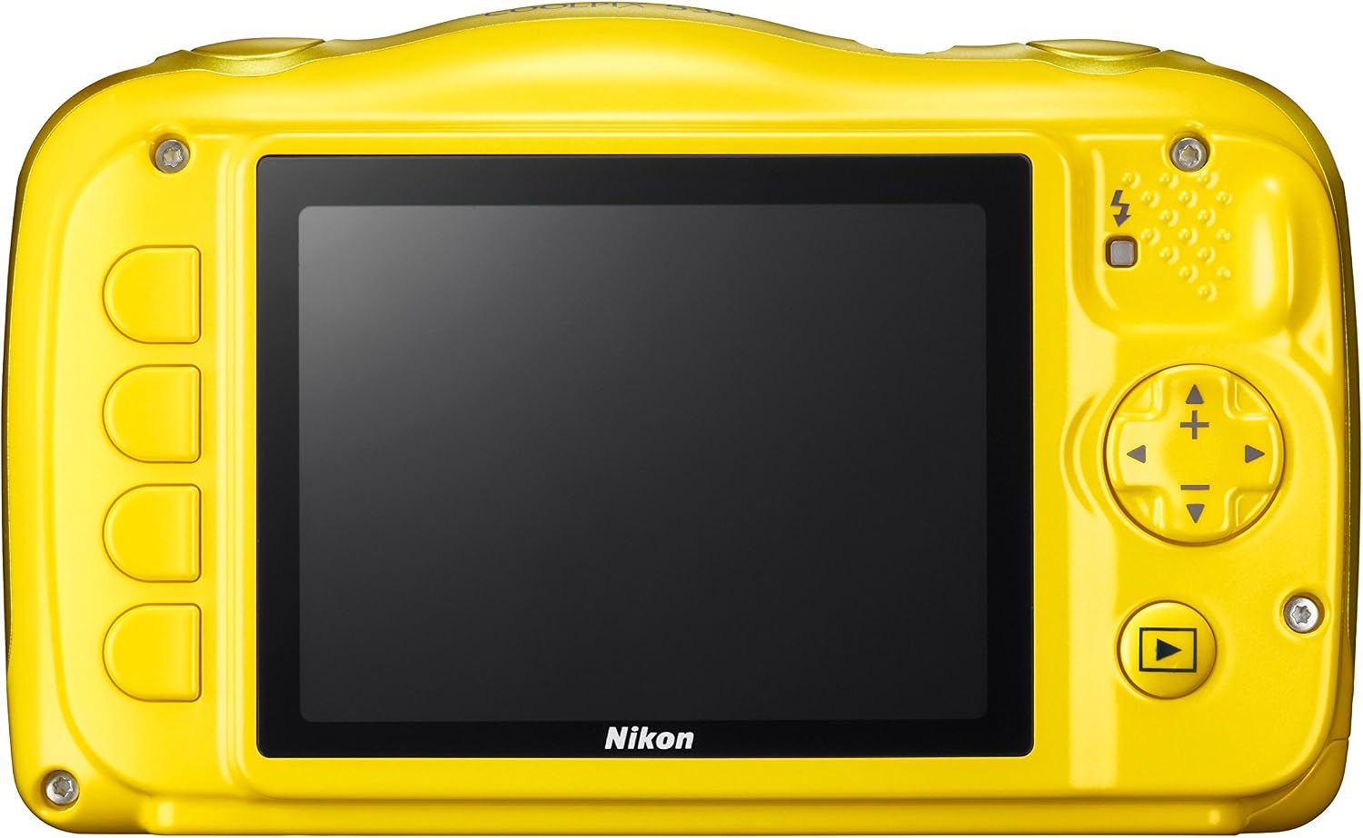 Nikon COOLPIX S33 Waterproof Digital Camera (Yellow) - International Version
