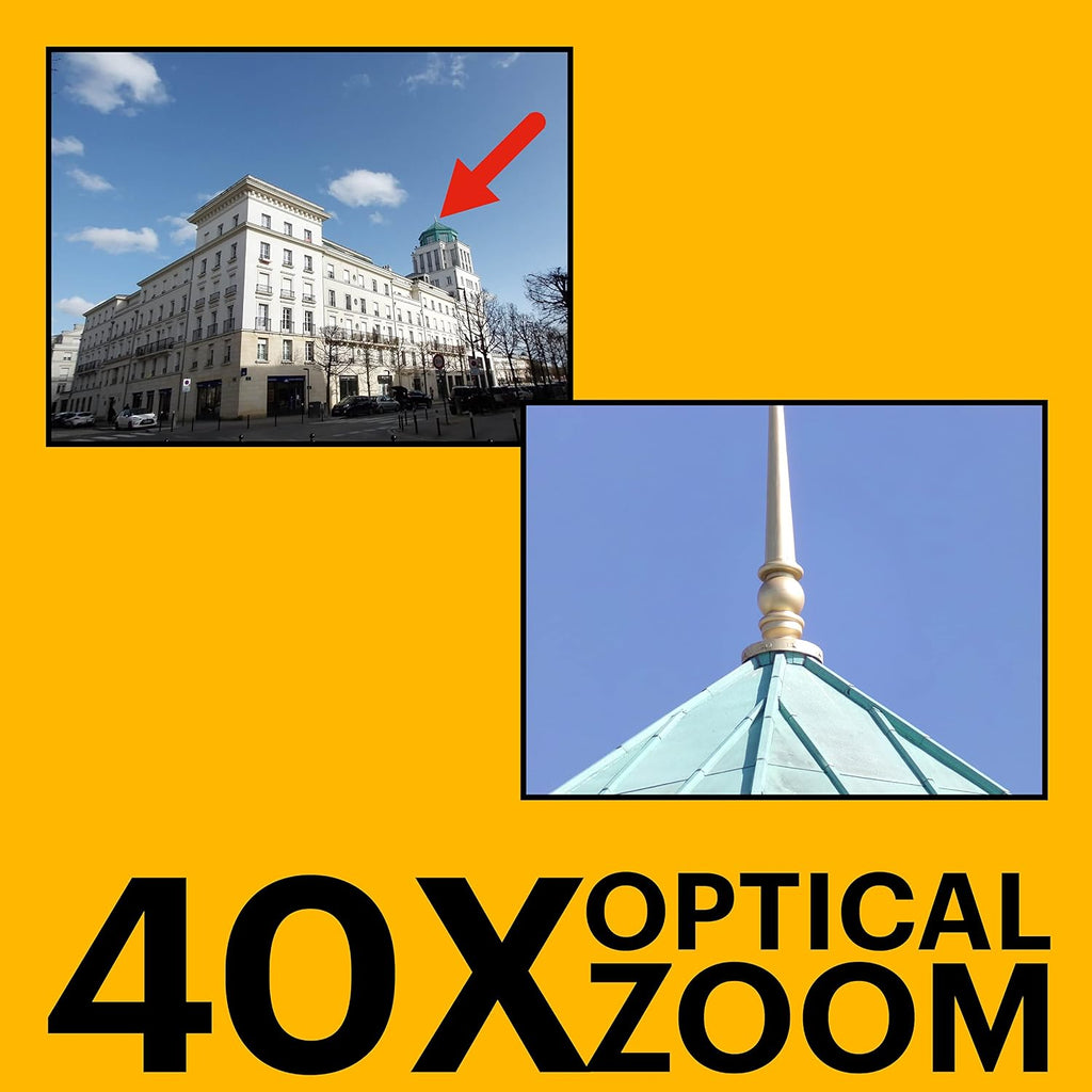 Kodak PIXPRO Astro Zoom AZ401-BK 16MP Digital Camera with 40X Optical Zoom and 3' LCD (Black)