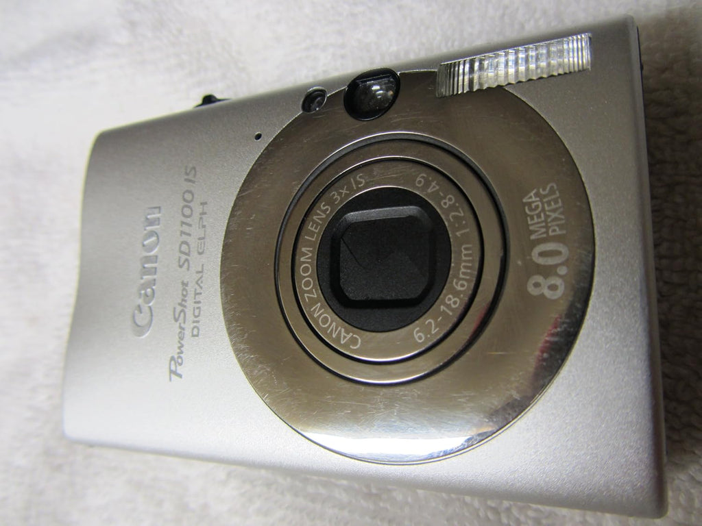 Canon PowerShot SD1100IS 8MP Digital Camera with 3x Optical Image Stabilized Zoom (Silver)