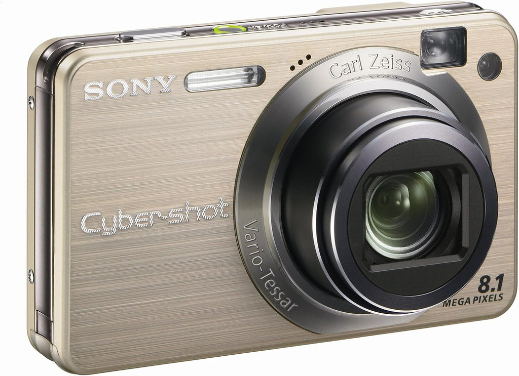 Sony Cybershot DSCW150/G 8.1MP Digital Camera with 5x Optical Zoom with Super Steady Shot (Gold)