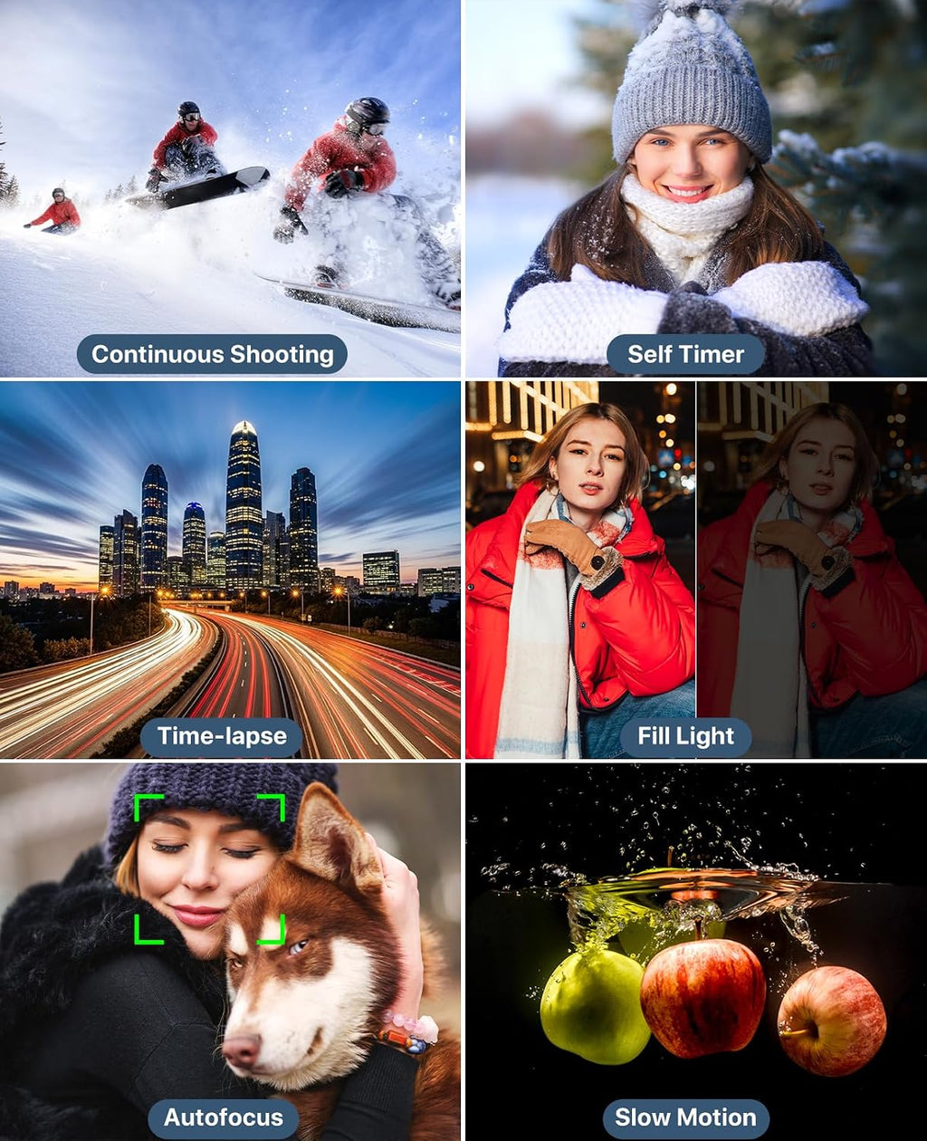 5K Digital Camera 10X Optical Zoom, 56MP Cameras for Photography with Front and Rear Dual Cameras, Vlogging Camera for Photography Travel Camera with 2.8' IPS Touchscreen, 64G Micro Card & 2 Batteries