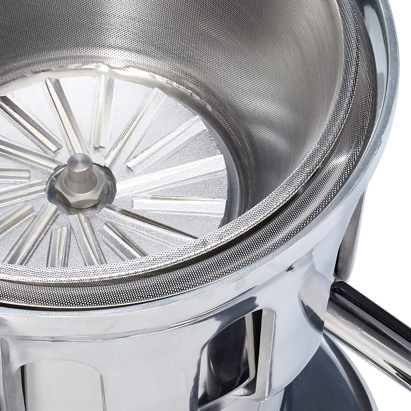 N450 Multi Purpose Juicer | Polished Aluminum, 6 Lb Container