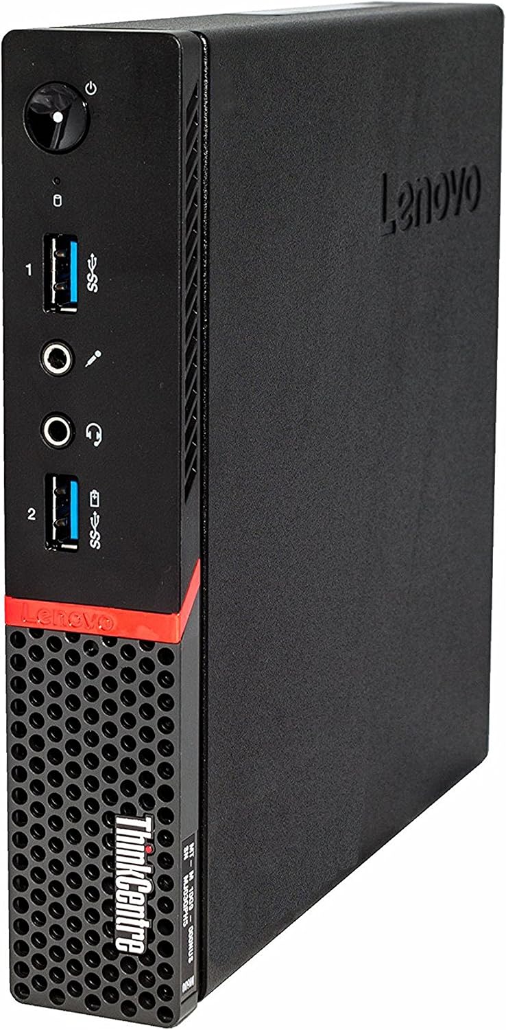 Lenovo Think Center M700 Tiny Desktop PC,Intel Quad Core I5-6500T 2.5GHz up to 3.1G,8GB,512GB SSD,WiFi,BT 4.0,HDMI,USB 3.0,DP Port,W10P64 (Renewed)