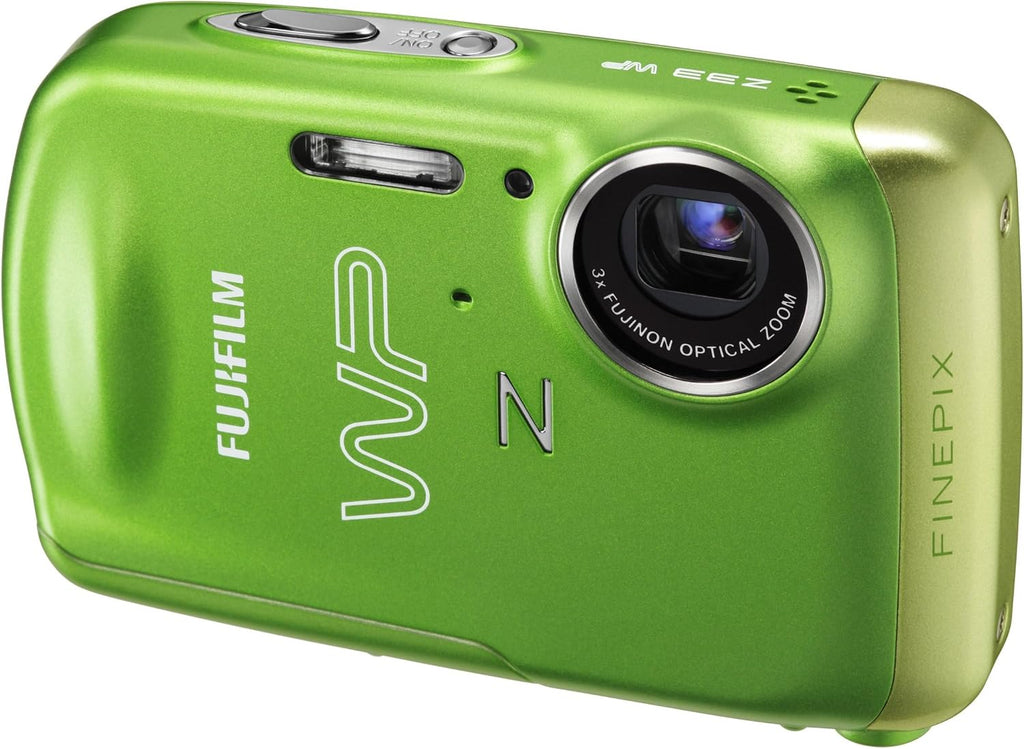 Fujifilm FinePix Z33WP 10MP Digital Camera with 3X Optical Zoom (Green) (Old Model)