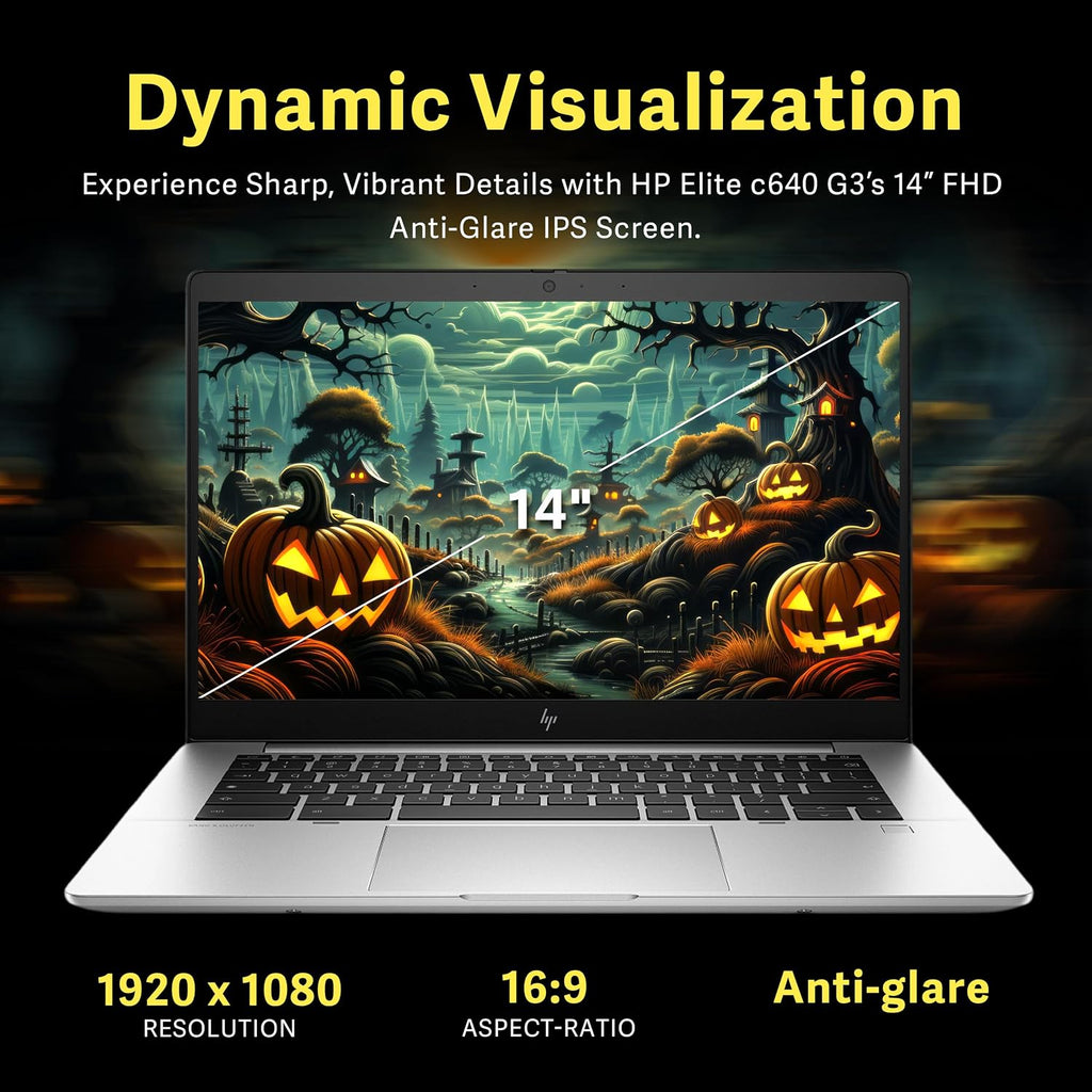 HP Elite C640 G3 14' FHD Chromebook, Intel i5-1245U, 8GB LPDDR4X, 1.2TB Storage(256GB SSD+1TB Docking Station), Iris Xe Graphics, Webcam, Wi-Fi 6E, Chrome OS, Silver