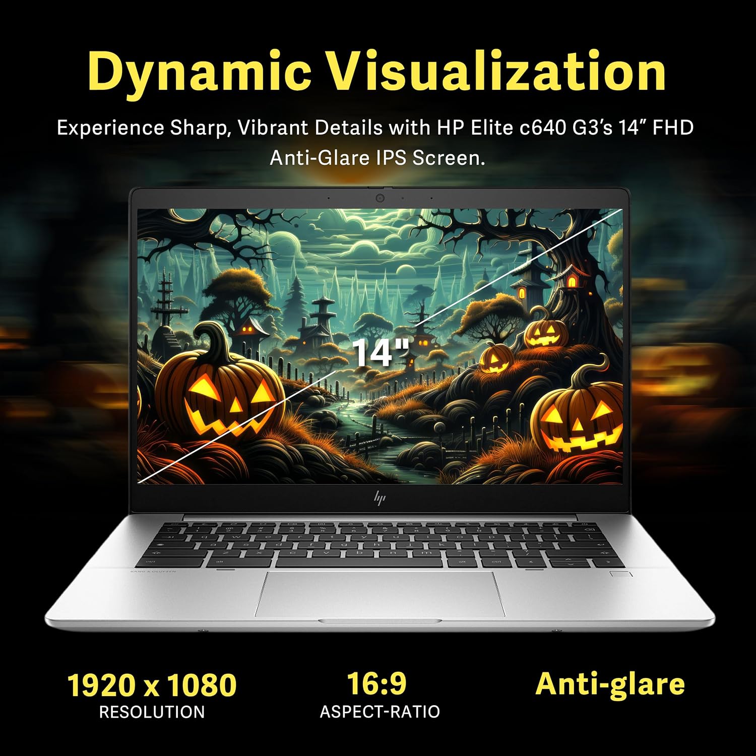 HP Elite C640 G3 14' FHD Chromebook, Intel i5-1245U, 8GB LPDDR4X, 1.2TB Storage(256GB SSD+1TB Docking Station), Iris Xe Graphics, Webcam, Wi-Fi 6E, Chrome OS, Silver
