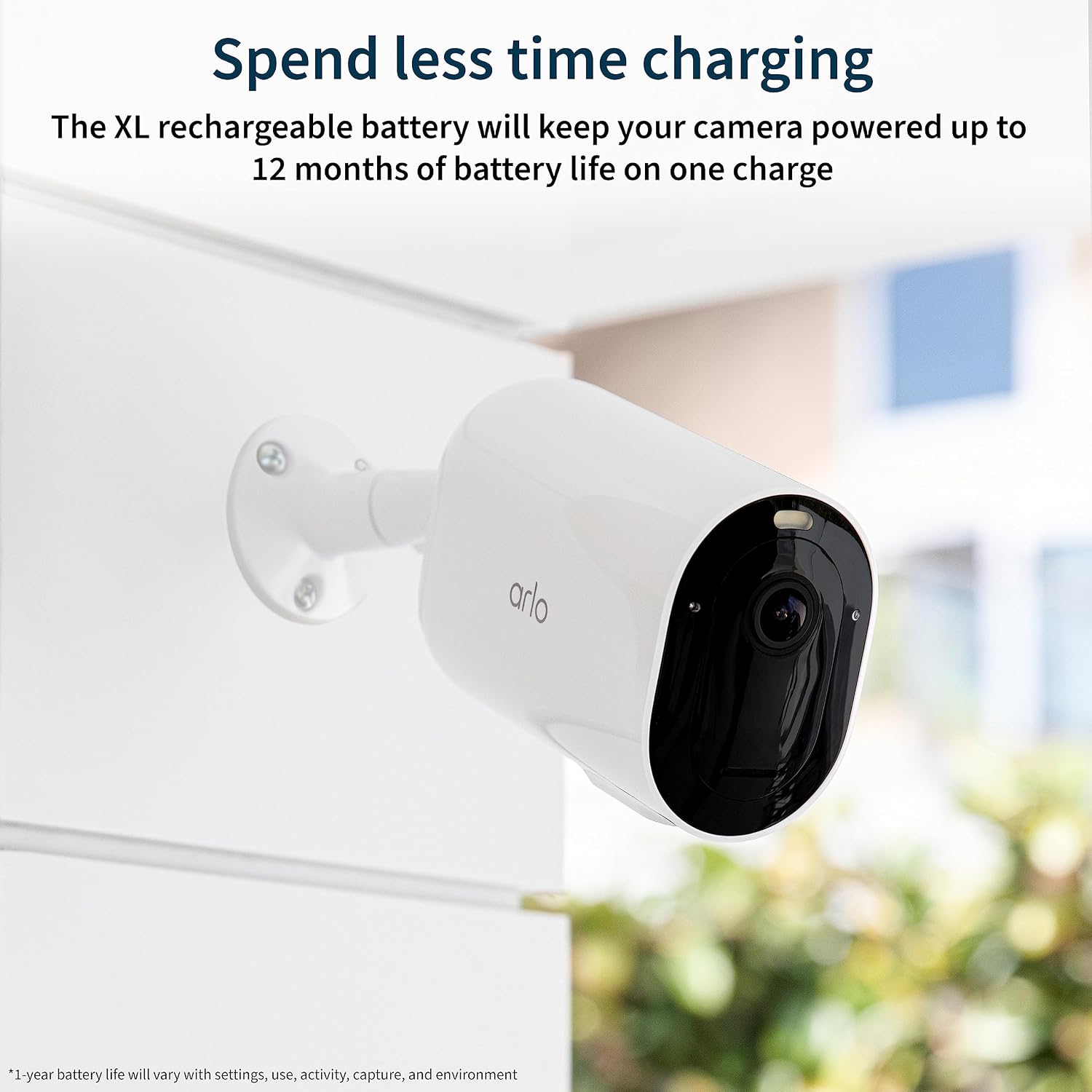 Arlo Pro XL Security Camera 2K HDR (5th Gen, 2022 Release) + SmartHub - Wireless Outdoor Camera, 2X Longer Rechargeable Removeable Battery, AI Event Captions, 1-Mo. Trial of Secure Plan