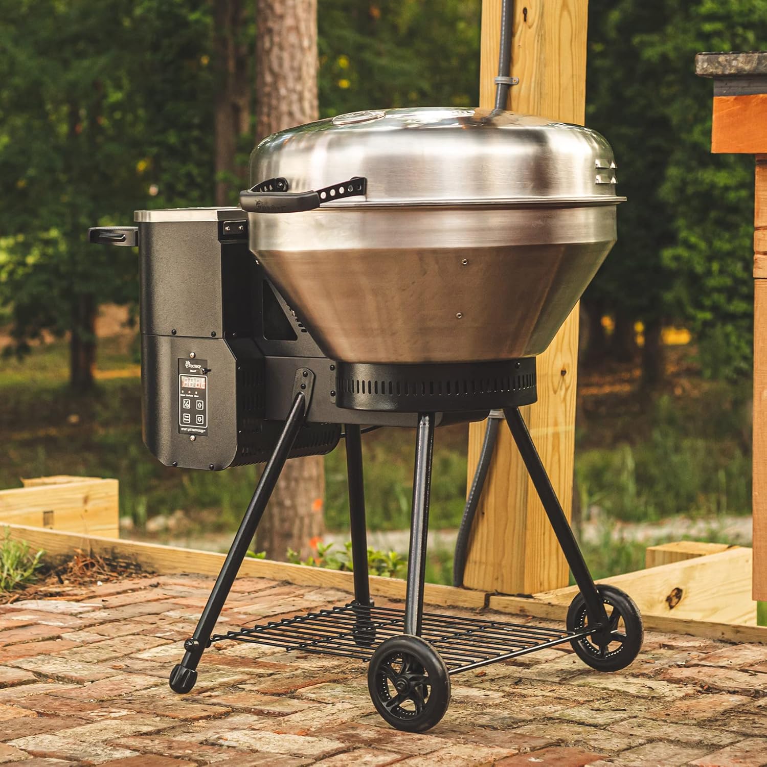 recteq Pellet Grill RT-B380 Bullseye, BBQ, Outdoor, and Electric Pellet Smoker Grill, Electric Smokers, Uses 100% Wood Pellets for Ribs, Brisket, Chicken, Sear, Smoke