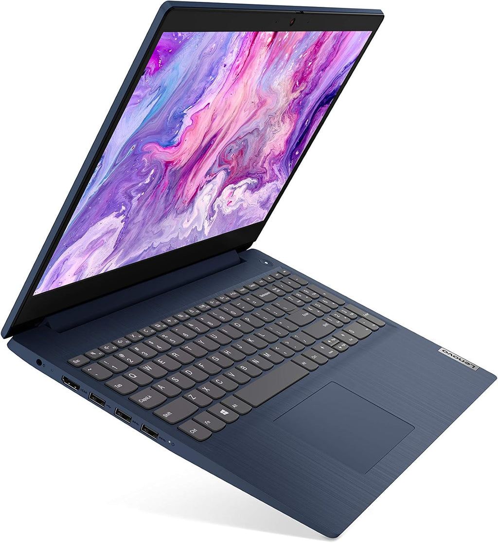 2020 Lenovo IdeaPad 3 15.6' Laptop Intel Core i3-1005G1 8GB RAM 256GB SSD Windows 10 in S Mode Blue, 4-10.99 Inches