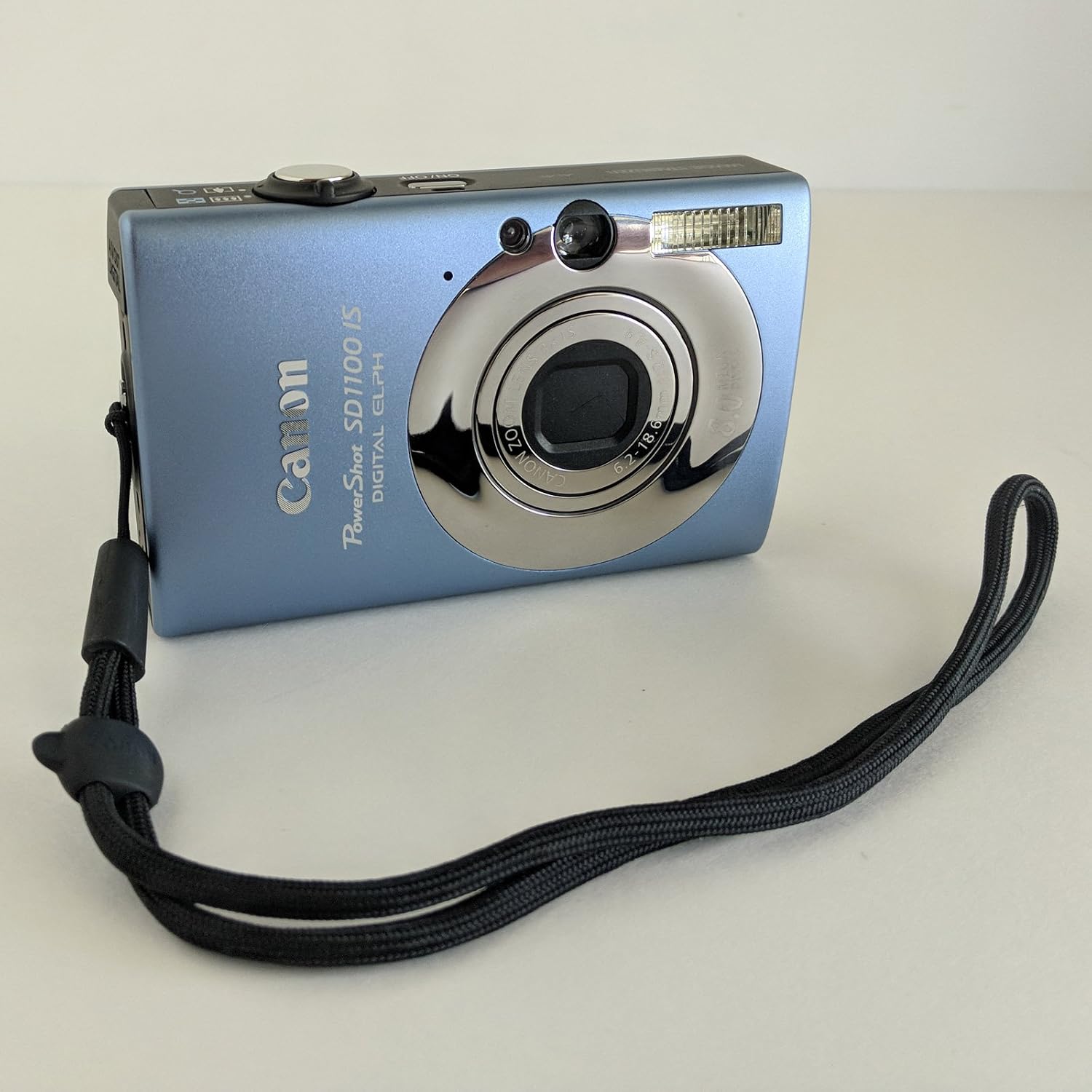 Canon PowerShot SD1100IS 8MP Digital Camera with 3x Optical Image Stabilized Zoom (Blue) (OLD MODEL)
