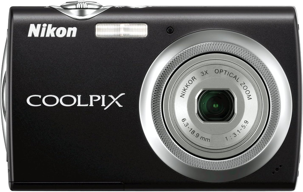 Nikon Coolpix S230 10MP Digital Camera with 3x Optical Zoom and 3 inch Touch Panel LCD (Jet Black)