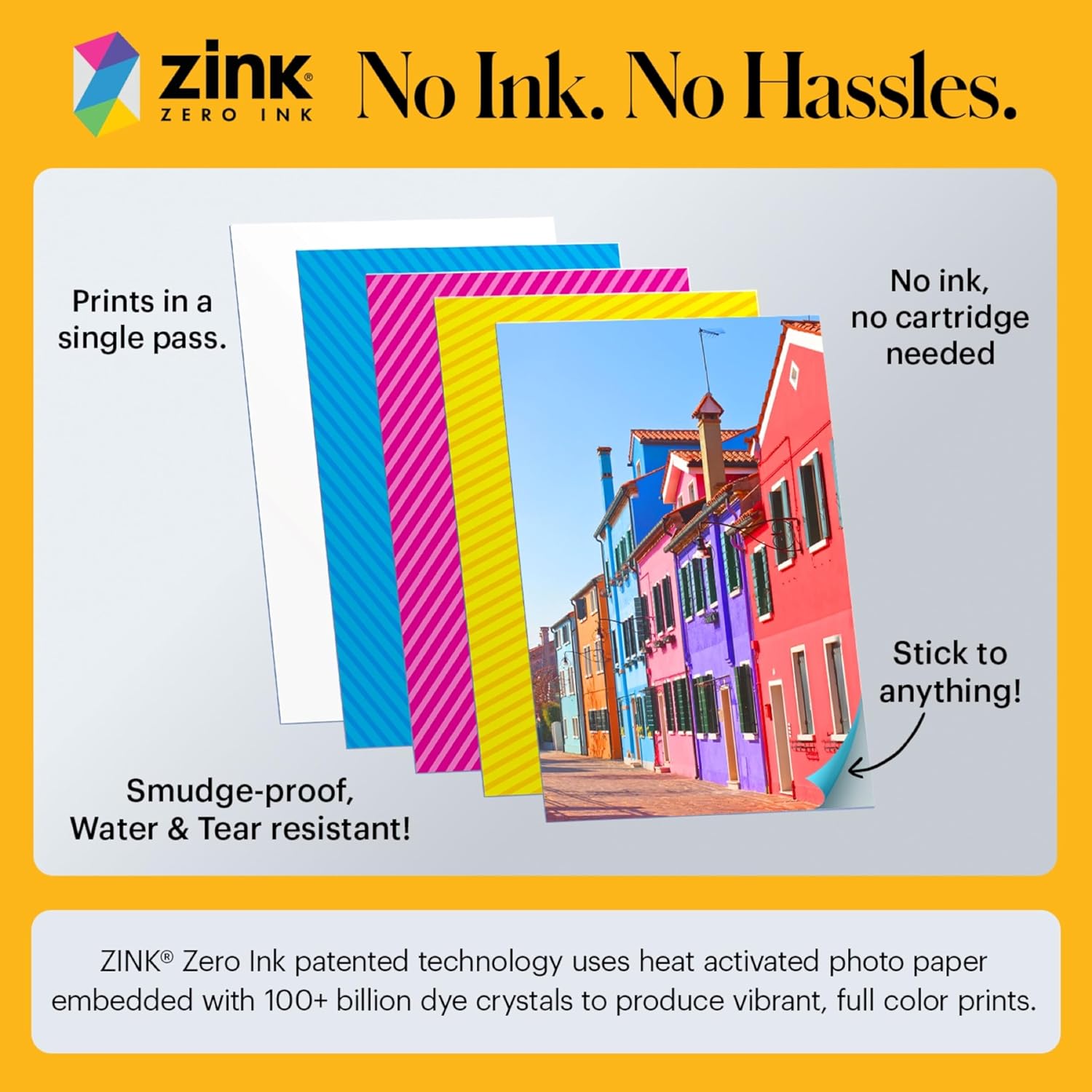 KODAK Step Printer Wireless Mobile Photo Printer with Zink Zero Ink Technology & Kodak App for iOS & Android (White) Gift Bundle