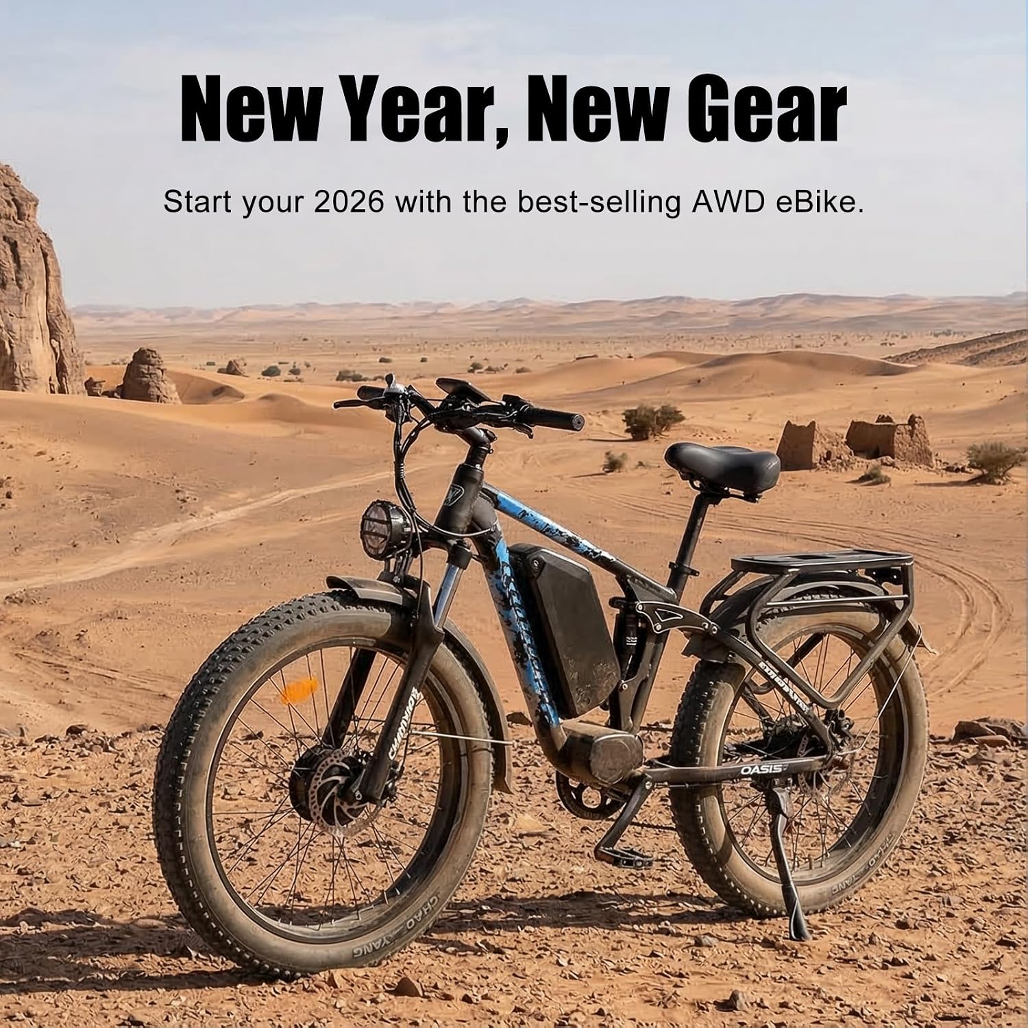 Peak 8000w Electric Bike for Adults, 60V Battery Ebike, Fat Tire & Long Range Electric Bicycles, 210Nm Mountain Bike Full Suspension, Hydraulic Brake Electric Bicycle