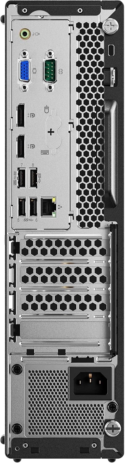 Lenovo ThinkCentre M920s Small Form Desktop, Six Core i7 8700 3.2Ghz, 16GB DDR4, 1TB NVMe PCIe SSD, USB Type C, Windows 11 Pro (Renewed)