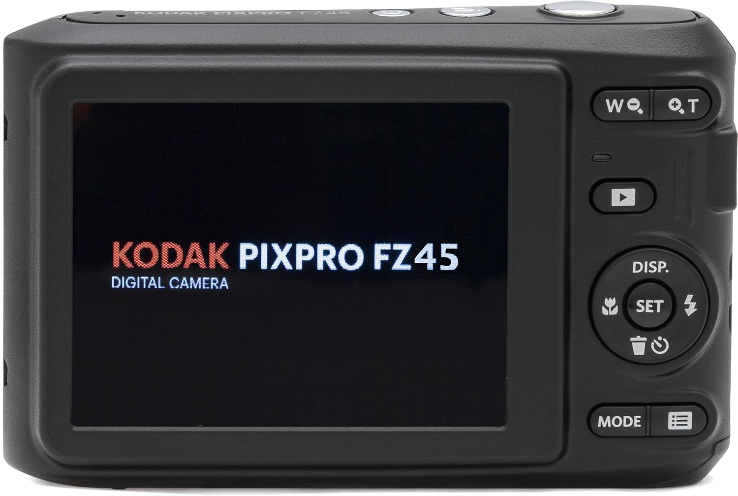 Kodak PIXPRO FZ45 16MP Digital Camera 4X Optical Zoom 27mm Wide Angle 1080P Full HD Video 2.7' LCD Camera (Red) + 64GB Card and Reader + Case + Memory Wallet + Tripod + Cleaning Bundle