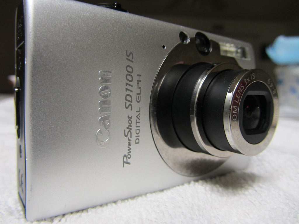Canon PowerShot SD1100IS 8MP Digital Camera with 3x Optical Image Stabilized Zoom (Silver)