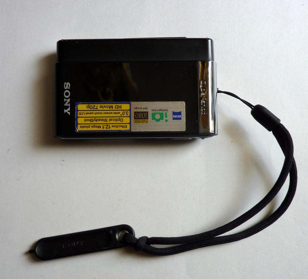 Sony Cyber-shot DSC-T90 12.1MP Digital Camera with 4x Optical Zoom and Super Steady Shot Image Stabilization (Black)