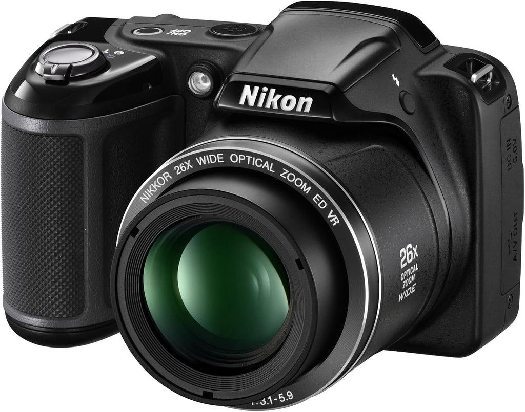 Nikon Coolpix L330 Digital Camera (Black) (Renewed)