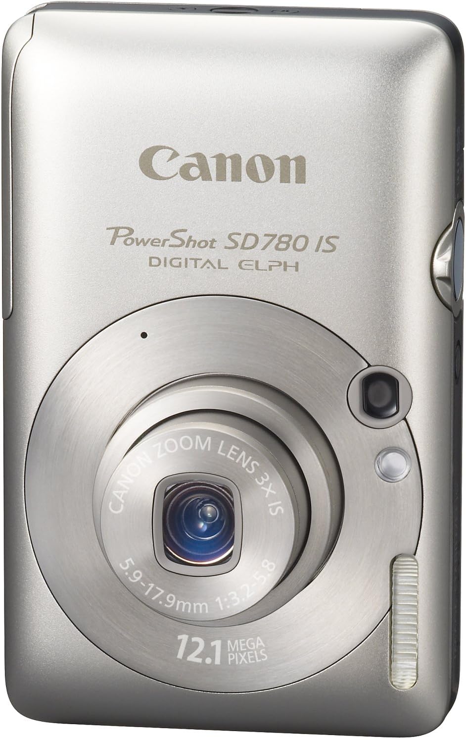 Canon PowerShot SD780IS 12.1 MP Digital Camera with 3x Optical Image Stabilized Zoom and 2.5-inch LCD (Silver)