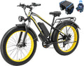 Electric Bike for Adults, 2000W Peak Motor E Bikes, 26' Fat Tire Electric Mountain Bike, 32 MPH Electric Bicycle, 48V 17.5Ah (840Wh) Removable Battery, UL2849 Certified