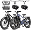 Jasion Thunder PRO/ST Electric Bike,2000W Peak Ebikes for Adults,26''Fat Tire Best Ebike for Men,90 Miles with 1040Wh Battery,35 MPH Max Speed Bicycles,500 lbs Capacity,Certified By UL2849