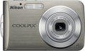 Nikon Coolpix S210 8MP Digital Camera with 3x Optical Zoom (Brushed Bronze)
