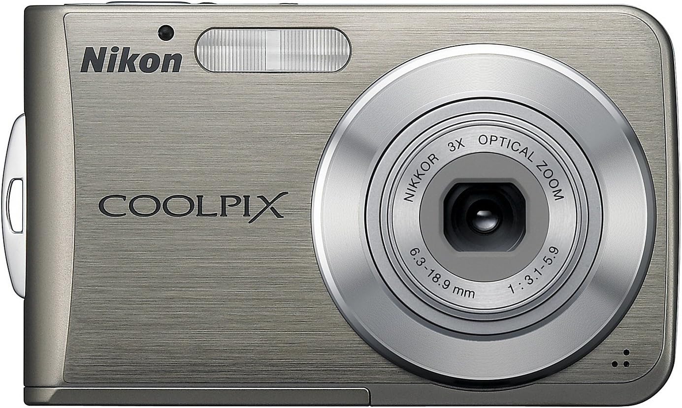 Nikon Coolpix S210 8MP Digital Camera with 3x Optical Zoom (Brushed Bronze)