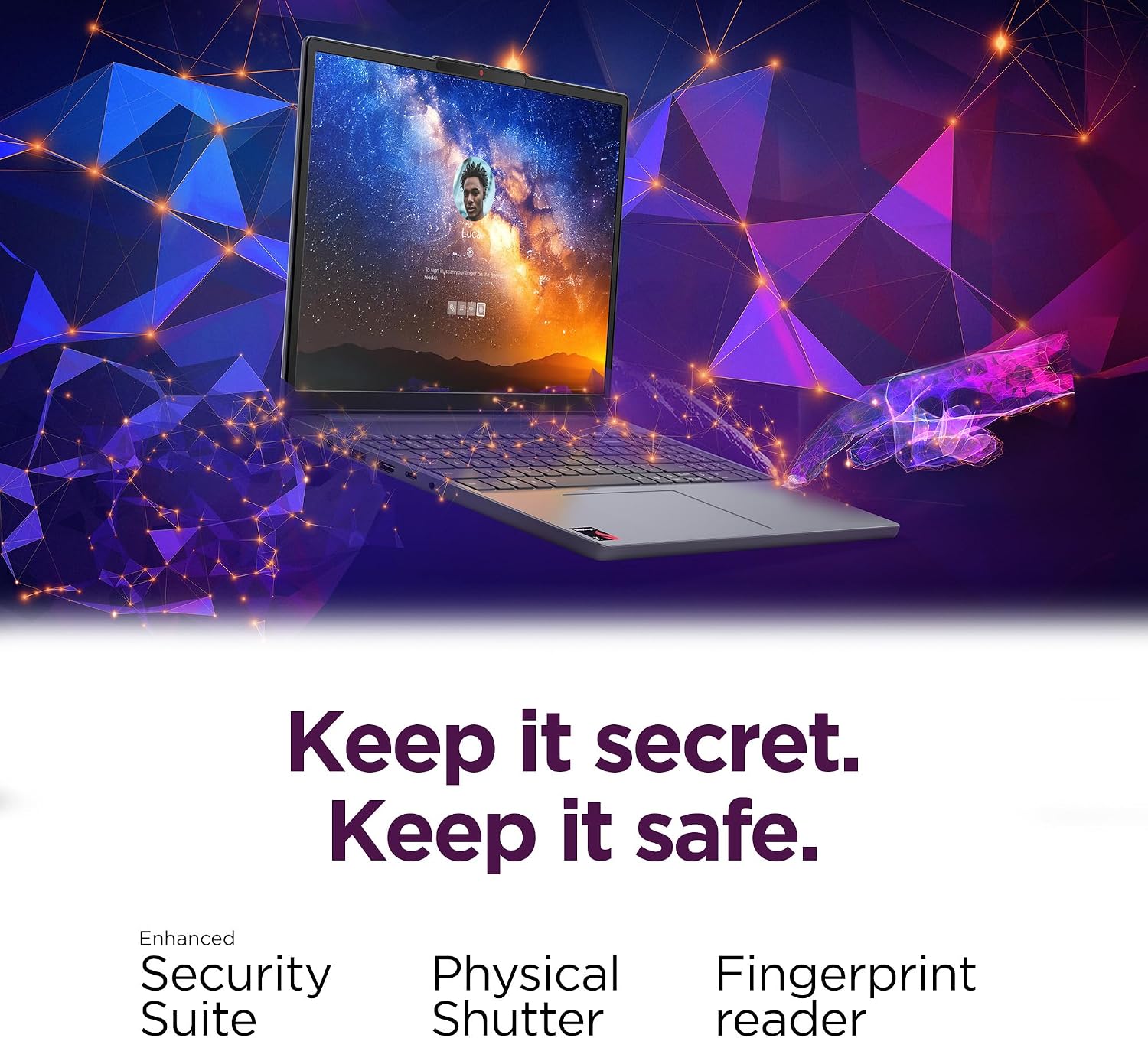 Lenovo IdeaPad Slim 3X - 2025 - Everyday AI Laptop - Copilot+ PC - 15.3' WUXGA Display - 16 GB Memory - 512 GB Storage - Snapdragon® X - Luna Grey