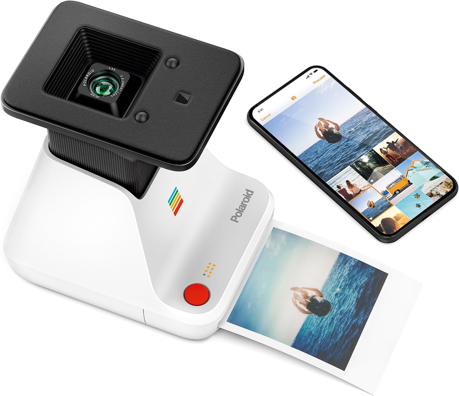 Polaroid Originals Lab - Digital to Analog Polaroid Photo Printer (9019), The Polaroid Lab, Small