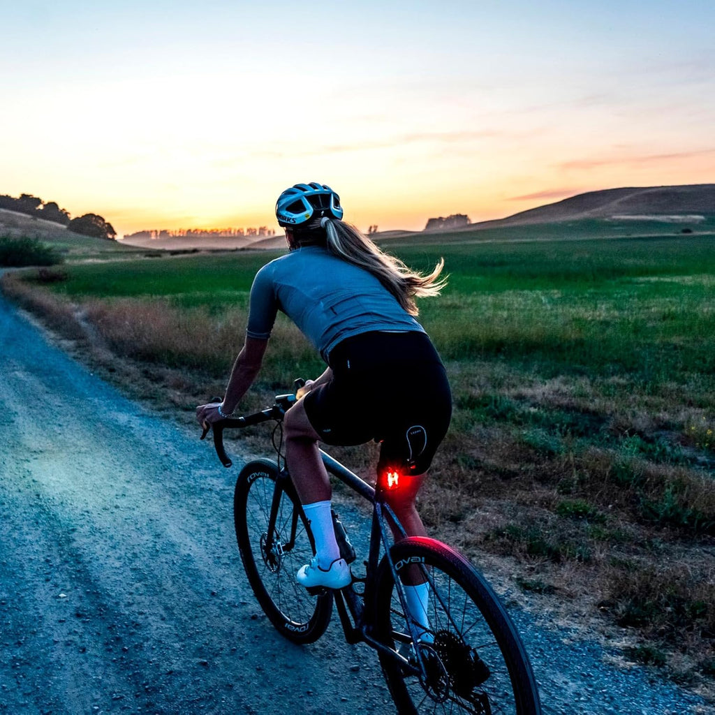 LEZYNE Radar React System, Front & Rear LED Bike Lights - Bright IPX7 Waterproof Day/Nighttime Cycling Road Visibility Headlight & Taillight - Automatic Radar Vehicle Detection, Visual/Audio Alerts