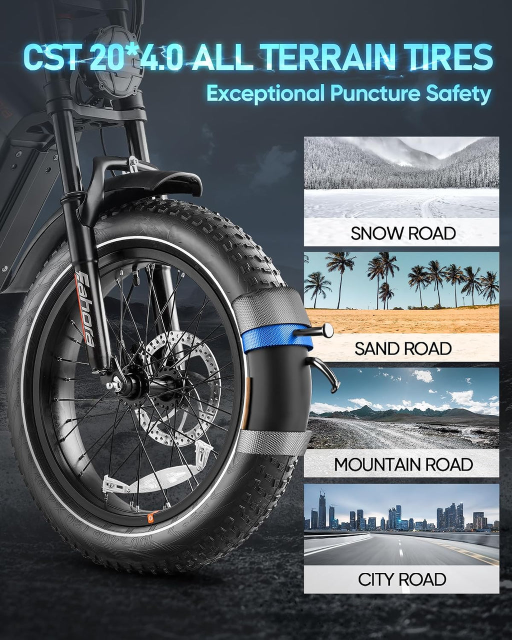eAhora Juliet Pro 2/Juliet 2/Juliet Electric Bike for Adults 43Mph Peak 5400W/1700W/1200W Dual Motor Ebike 60V-52V 70Ah-60Ah 200+Miles Long Range Fat Tire Full Suspension Mountain Bike, E Bike