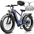 Jasion Thunder PRO/ST Electric Bike,2000W Peak Ebikes for Adults,26''Fat Tire Best Ebike for Men,90 Miles with 1040Wh Battery,35 MPH Max Speed Bicycles,500 lbs Capacity,Certified By UL2849