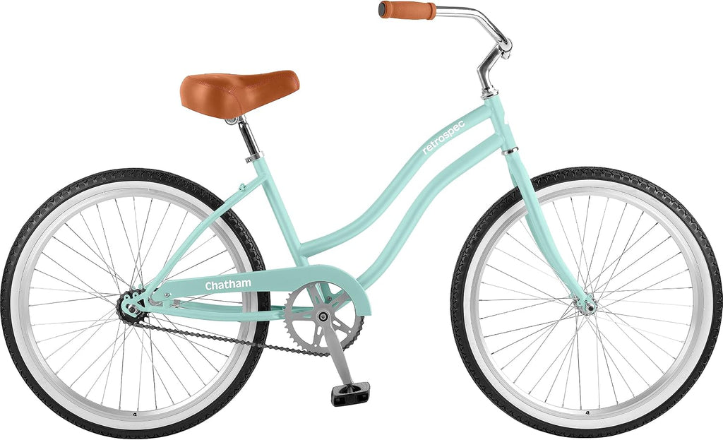 Retrospec Chatham Kids' Beach Cruiser Bike Childrens Bicycle for 6-8 and 8-11 Year Old Girls and Boys with Coaster Brake, Adjustable Seat and Handlebars