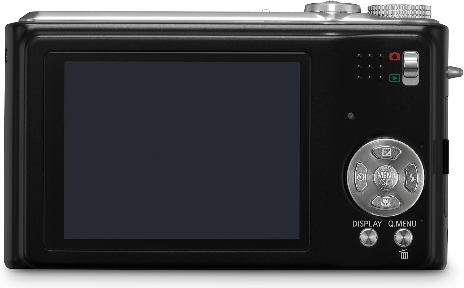 Panasonic Lumix DMC-ZS1 10MP Digital Camera with 12x Wide Angle MEGA Optical Image Stabilized Zoom and 2.7 inch LCD (Black)