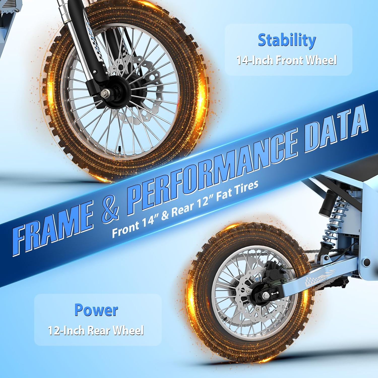 Tuttio Electric Dirt Bike Teens Adults 2000W/3000W 220NM 37MPH Electric Bike 48V 21AH Removable Battery with Hydraulic Brakes (21AH Dirt Bike)
