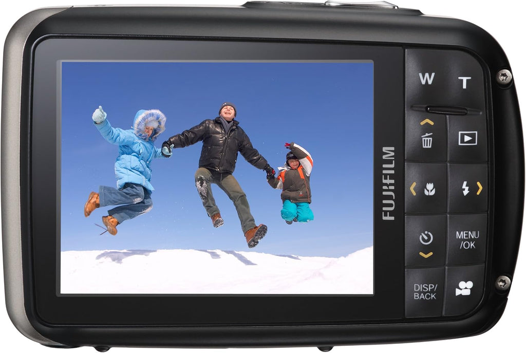 Fujifilm FinePix Z33WP 10 MP Waterproof Digital Camera with 3x Optical Zoom (Black)