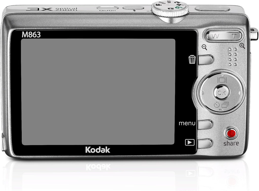 Kodak Easyshare M863 8.2 MP Digital Camera with 3xOptical Zoom (Silver)