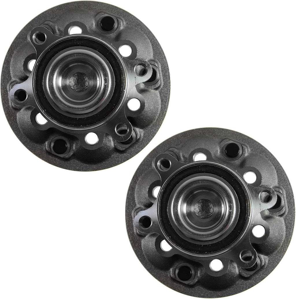 TRQ Front Left and Right Wheel Bearing and Hub Assembly Set 2 Piece Compatible with 2009-2012 Chevrolet Colorado Rear Wheel Drive 2009-2012 GMC Canyon Rear Wheel Drive