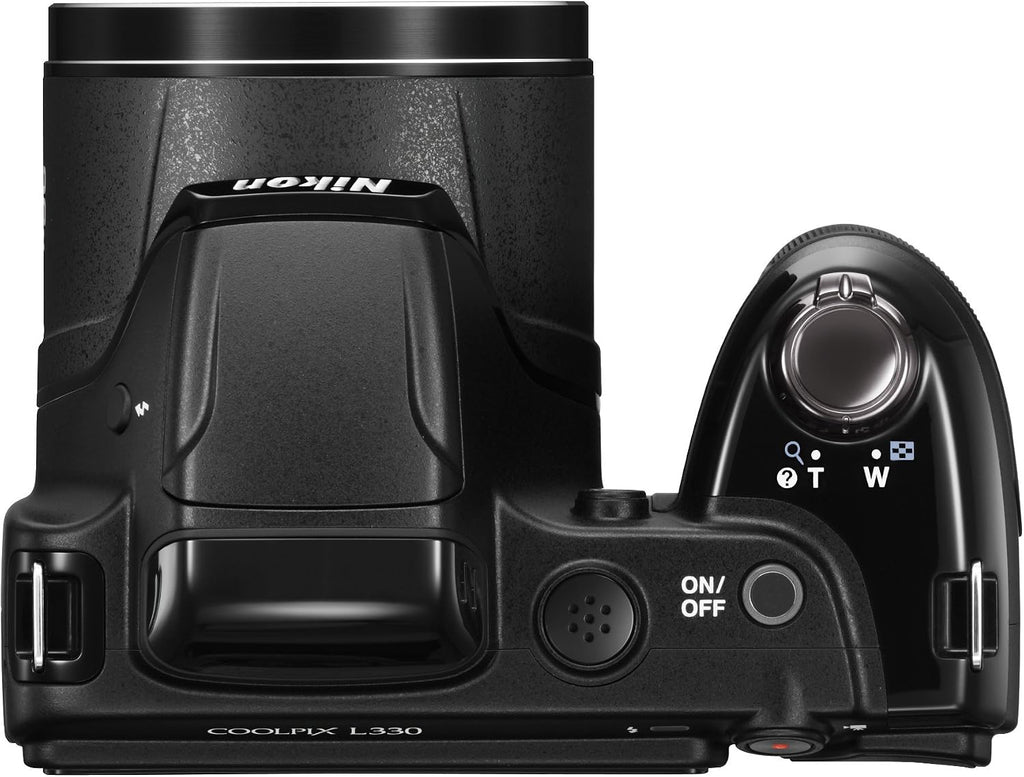 Nikon Coolpix L330 Digital Camera (Black) (Renewed)