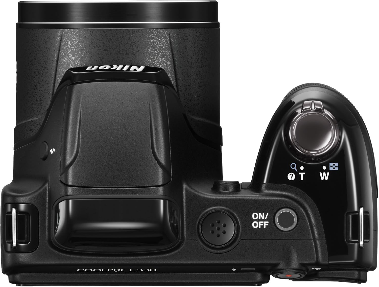Nikon Coolpix L330 Digital Camera (Black) (Renewed)