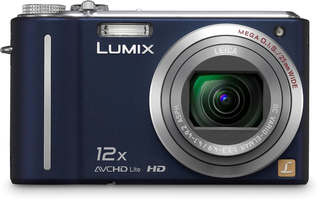 Panasonic Lumix DMC-ZS3 10MP Digital Camera with 12x Wide Angle MEGA Optical Image Stabilized Zoom and 3 inch LCD (Blue)