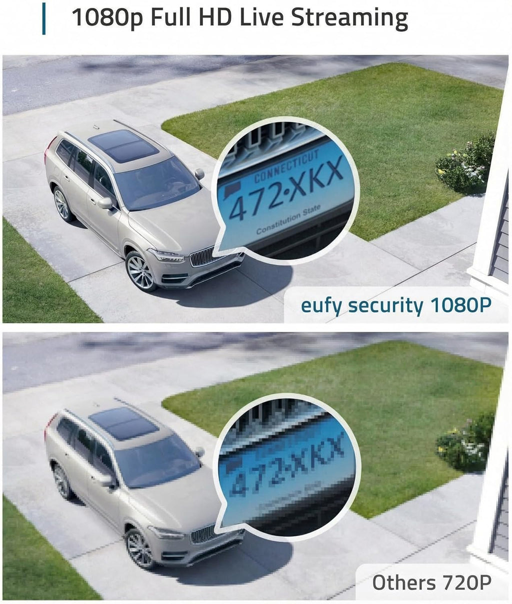 eufy Security, eufyCam 2C 2-Cam Kit, Security Camera Wireless Outdoor, Home Security System, HomeKit Compatibility, 1080p HD, IP67, Night Vision, Motion Only Alert, No Monthly Fee
