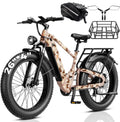 Jasion Thunder PRO/ST Electric Bike,2000W Peak Ebikes for Adults,26''Fat Tire Best Ebike for Men,90 Miles with 1040Wh Battery,35 MPH Max Speed Bicycles,500 lbs Capacity,Certified By UL2849