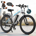 2000W Peak Electric Bike for Adults, 48V 17.5Ah 840Wh 29'' Tires Max 34 mph 30-80 Miles Range City Commuting Class3 Ebike Front Suspension Disc Brake for Off-Road Riding