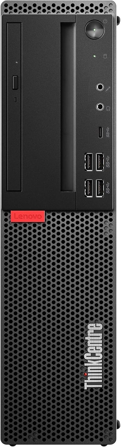 Lenovo ThinkCentre M920s Small Form Desktop, Six Core i7 8700 3.2Ghz, 16GB DDR4, 1TB NVMe PCIe SSD, USB Type C, Windows 11 Pro (Renewed)