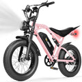 ESKUTE V200 Electric Dirt Bike for Adults,52V20.8Ah Battery,20' x4.0 Fat Tire,32MPH,NFC Unlock Color Display,7-Speed Dual Suspension,Dirt E-Bike,80 Miles, Streamlined Frame, E-Bike for Youth & Adults